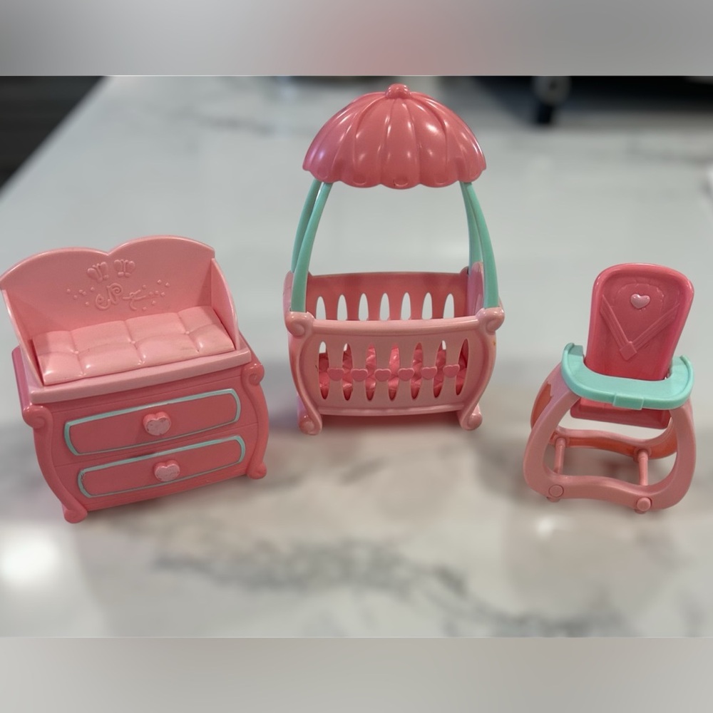 Cabbage Patch Kids Lil Sprouts Dream Nursery  Dollhouse Furniture